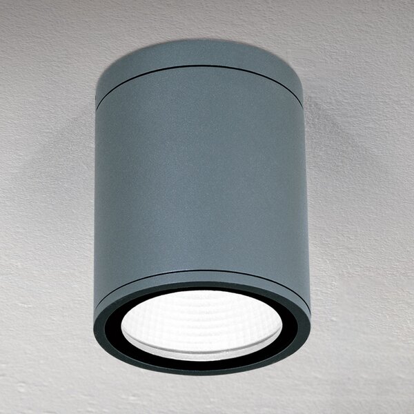 ORION Plafonieră LED Sputnik IP65 Ø 9cm antracit, Gri, Metal, Modern