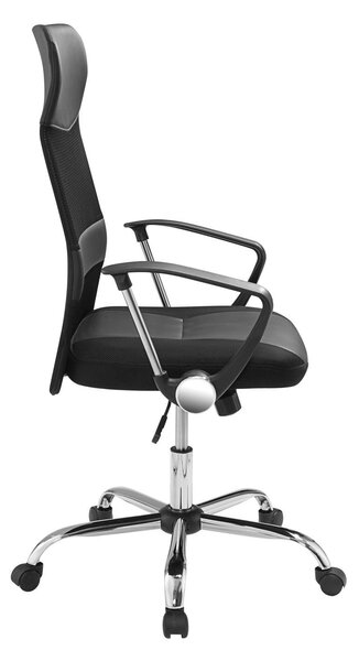 Juskys Scaun de birou Austin - negru