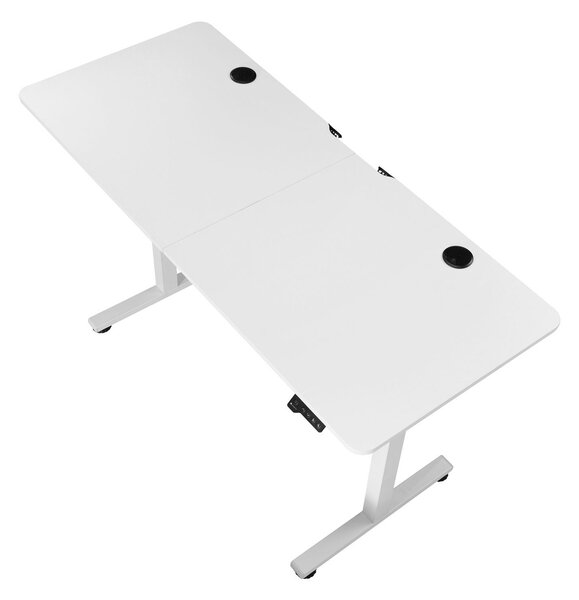 Juskys Masa de birou 140x60cm - alba