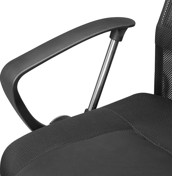 Juskys Scaun de birou Austin - negru