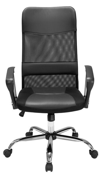 Juskys Scaun de birou Austin - negru