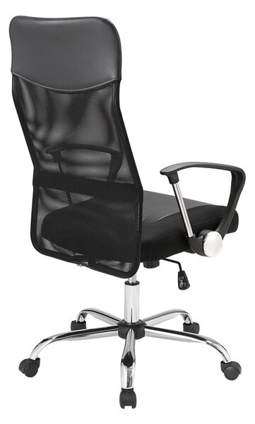 Juskys Scaun de birou Austin - negru