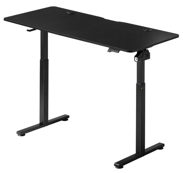 Juskys Masa de birou 140x60cm - neagra
