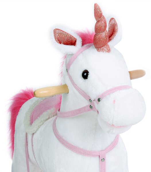 Deuba Unicorn balansoar pentru copii cu funcție de sunet
