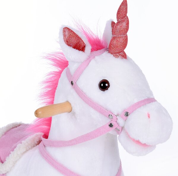 Deuba Unicorn balansoar pentru copii cu funcție de sunet