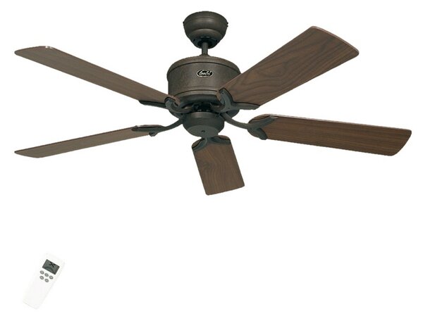 CasaFan Ventilator de tavan luxos Eco Elements maro-nuc, Lemn, Camera de zi / sufragerie, Lemn, Modern
