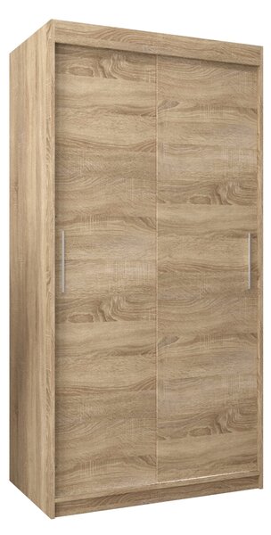 Dulap de haine 100 cm Toki (stejar sonoma + stejar sonoma). 1064802