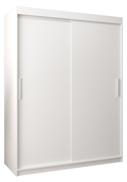 Dulap de haine 150 cm Toki (alb mat + alb mat). 1064817