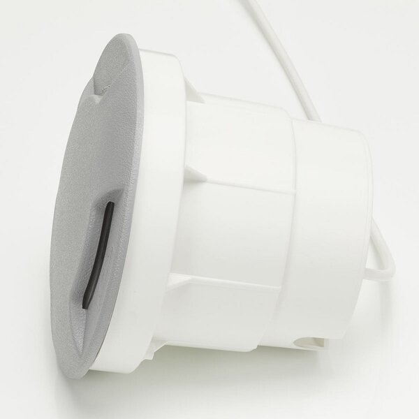 Fumagalli Proiector LED încastrare sol Ceci 160-3L gri CCT, Gri, Plastic, Modern, Corpuri de iluminat încastrate rotunde