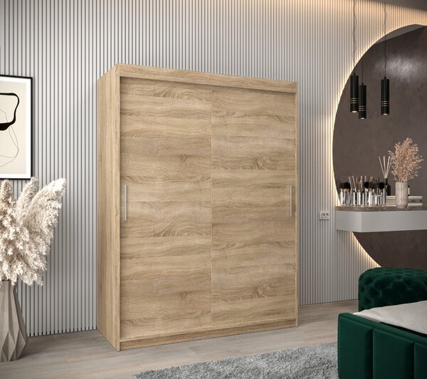 Dulap de haine 150 cm Toki (stejar sonoma + stejar sonoma). 1064830