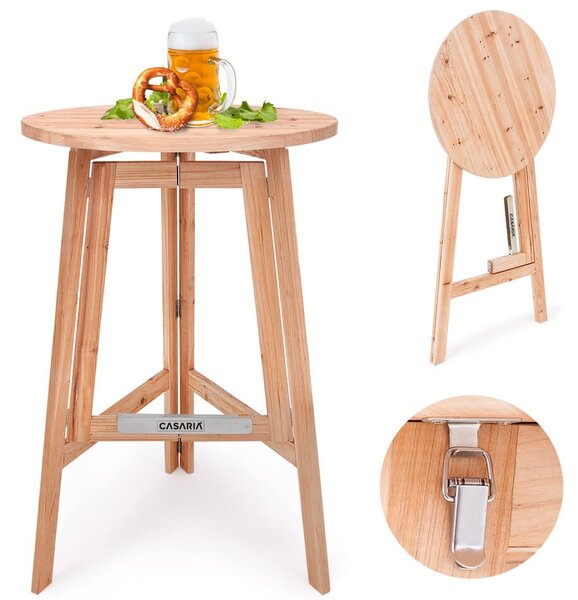 Deuba Masă de bar pliabilă - Ø78 cm