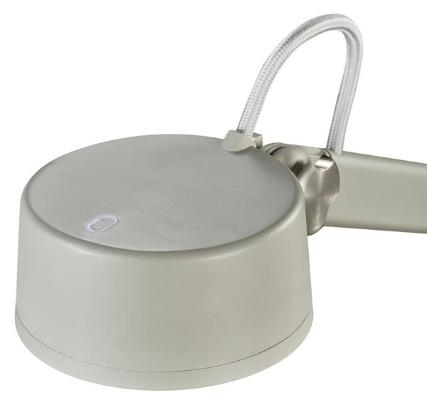 DFTP by Nordlux Lampă de masă LED Nobu, gri, Gri, Studiu / Birou, Metal, Modern, Birou de masă