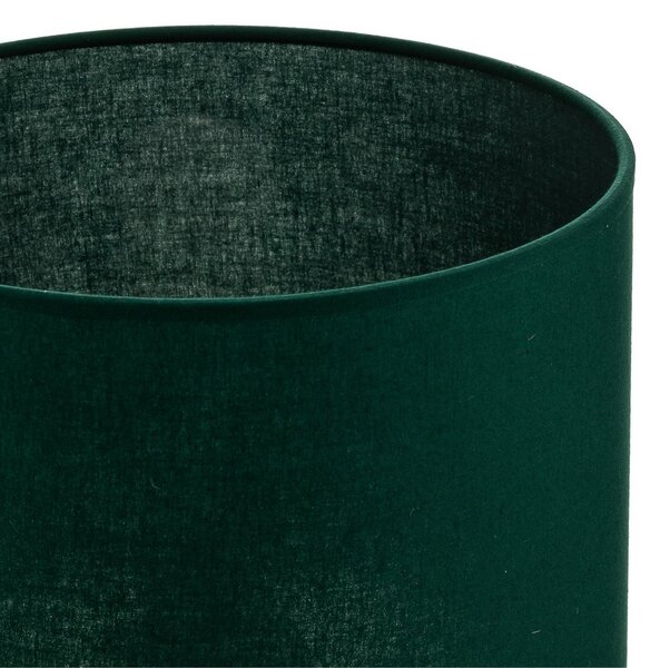 Duolla Abajur Roller, verde, Ø 25 cm, înălțime 18 cm, Verde, Țesătură / Textil
