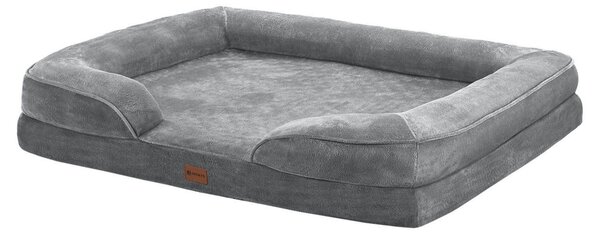 Juskys Pat pentru caini Sheena XL 105 x 82 cm - gri