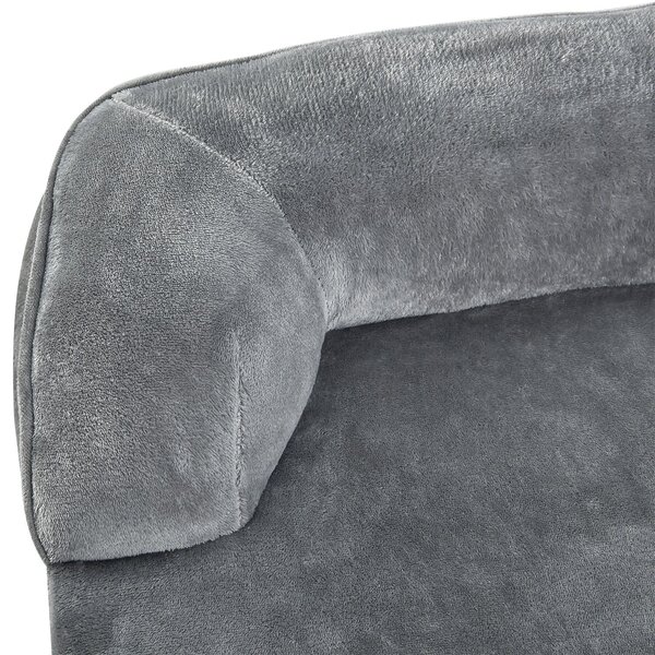 Juskys Pat pentru caini Sheena L 98 x 70 cm - gri