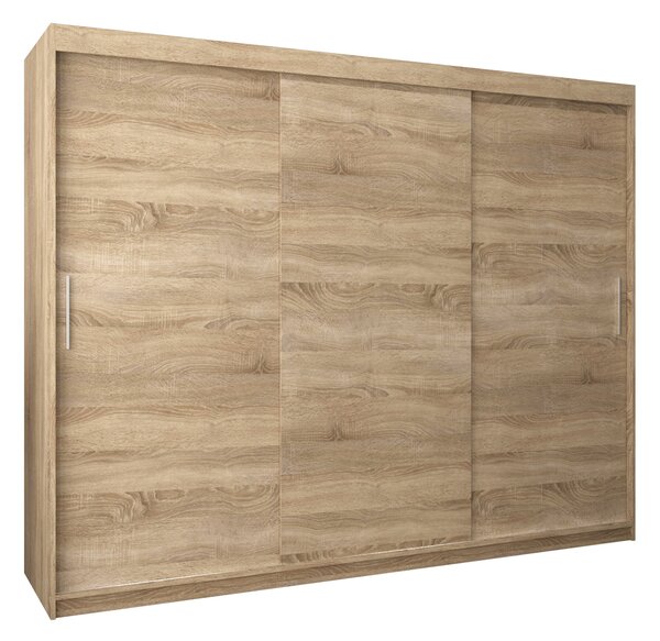 Dulap de haine 250 cm Toki (stejar sonoma + stejar sonoma). 1064872