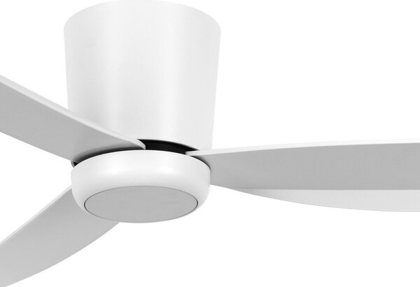 Beacon Lighting Ventilator de tavan cu lumină Array alb 137 cm silențios, reglabil, Alb, Camera de zi / sufragerie, Plastic, Modern