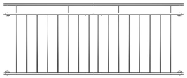 Deuba Balustrada balcon - 90x225 cm