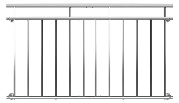 Deuba Balustradă pentru balcon - 90x156 cm