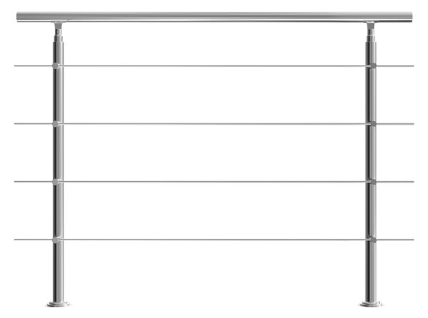Deuba Balustrada scarii 4 suporti - 150cm