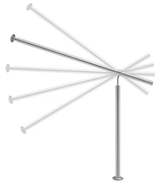 Deuba Balustrada pentru scari - 150 cm