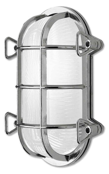 Moretti Luce Aplică Tortuga 200.21, ovală, nichel/opal, reglabil, Metalic, Metal, Antichitate