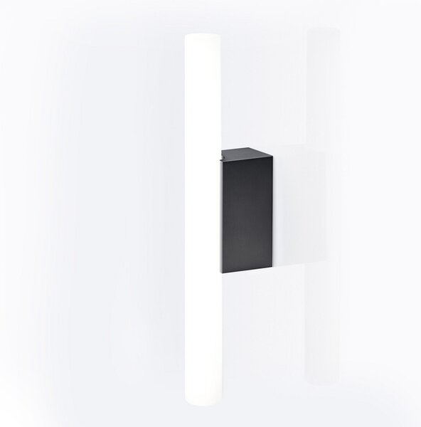 Decor Walther Omega 2 aplică neagră, reglabil, Negru, dormitor, Metal, Modern