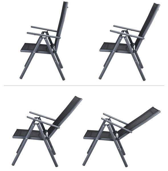 Deuba Compozitie aluminiu gradina Bern 1+4 - antracit WPC