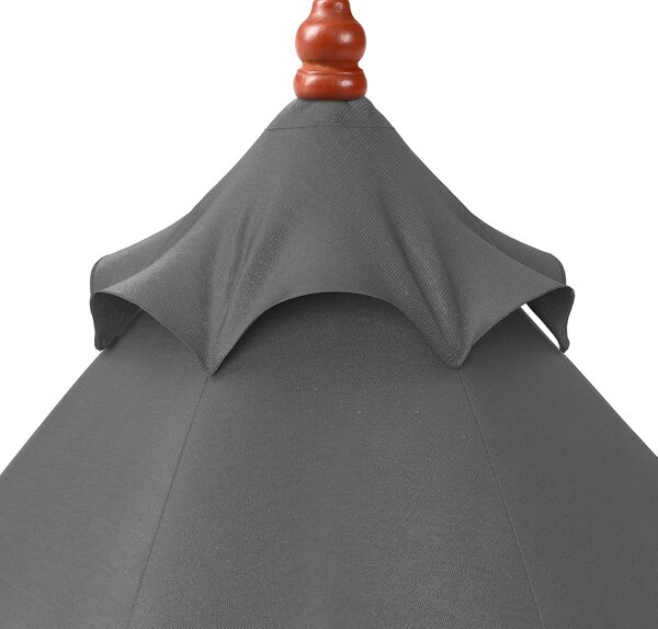 Deuba Umbrelă de soare de grădină Ø330cm - antracit