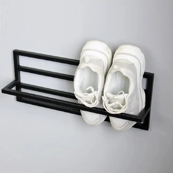 Pantofar,din metal,culoare negru,40x10x20 cm