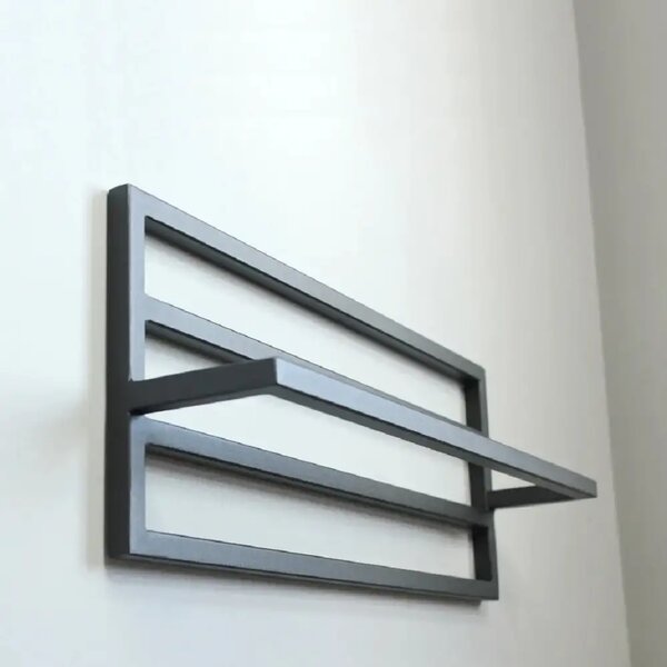 Pantofar,din metal,culoare negru,40x10x20 cm