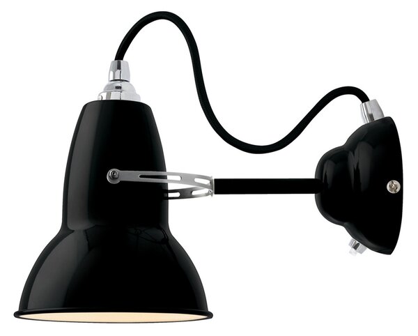 Lampă de perete Anglepoise, Original, Negru, Camera de zi, Metal, Design industrial