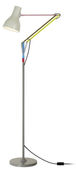 Anglepoise Type 75 Paul Smith Edition 1 lampadar, Multicolor, Camera de zi / sufragerie, Metal, Design, Umbrelă în picioare