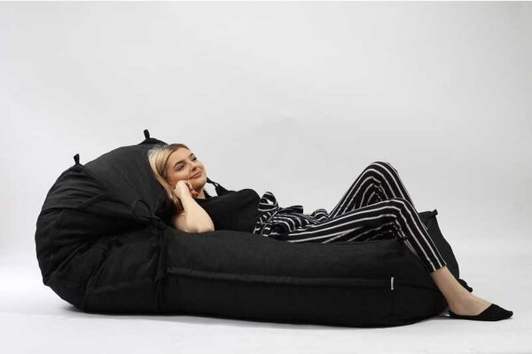Fotoliu Yoga XL, Material Textil - Eerie Black