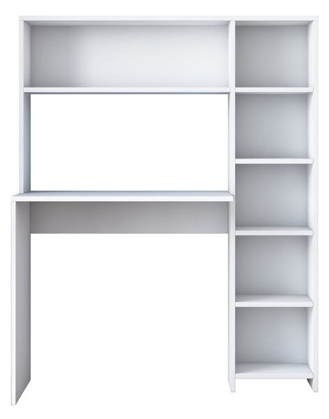 Birou HA104, alb, PAL melaminat, 80x40x75 cm