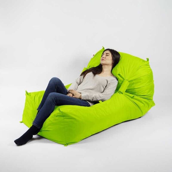 Fotoliu Yoga XL, Material Impermeabil - Verde neon
