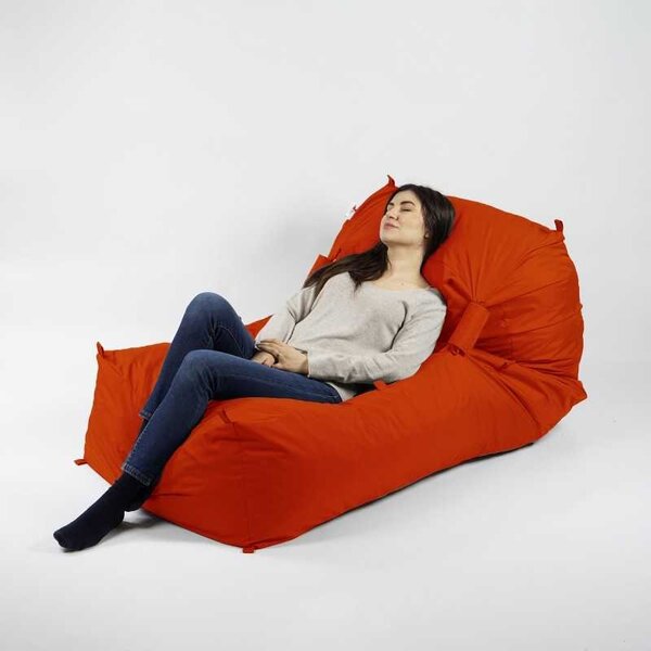 Fotoliu Yoga XL, Material Impermeabil - Neon Orange