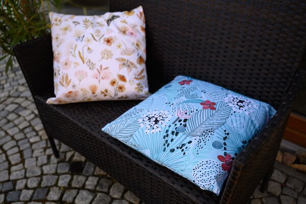 Perna de exterior ELAROSA 45x45 cm, crem