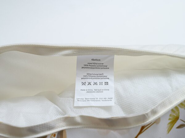 Perna de exterior ELAROSA 45x45 cm, crem