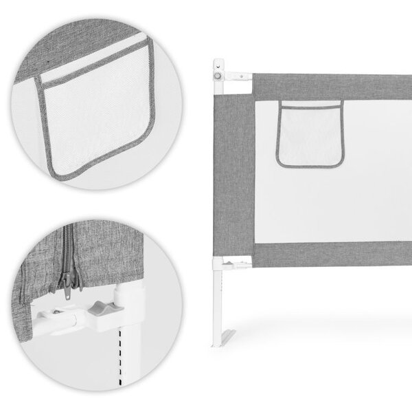 Barieră de protecție pentru pat – disponibilă în mai multe dimensiuni Šírka: 160 cm | Výška: 64 cm