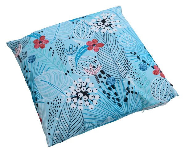 Perna de exterior FLORILO 45x45 cm, albastru