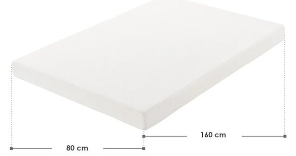 Juskys Saltea de spumă pentru copii - 80x160 cm