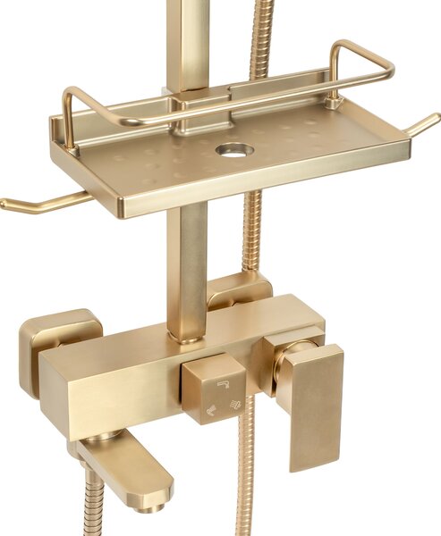 Set dus REA JACK BRUSHED GOLD