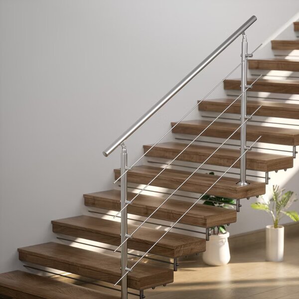 Deuba Balustradă de scări cu 4 bare - 100 cm