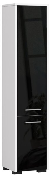 Dulap de baie Farid TYP4 (Negru lucios). Promo -20%. 1069850