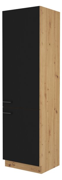 Dulap de bucătărie pentru frigider Miraluna (stejar artizanal). 1062366