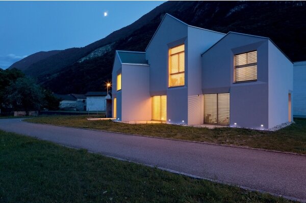 Corp de iluminat LED încastrat GLASI LED/3W/230V 3000K IP44 alb Kanlux 33690