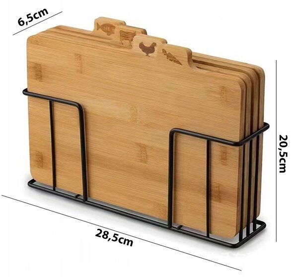 Set Multifuncțional De Tăiat Din Bambus Chopzone™