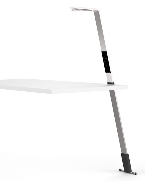 LUCTRA Luctra Flex lampadar LED fără fir, acum., alu., reglabil, Metalic, Studiu / Birou, Metal, Modern