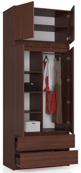 Suprastructură pentru dulap Sashka (wenge). Promo -18%. 1069954